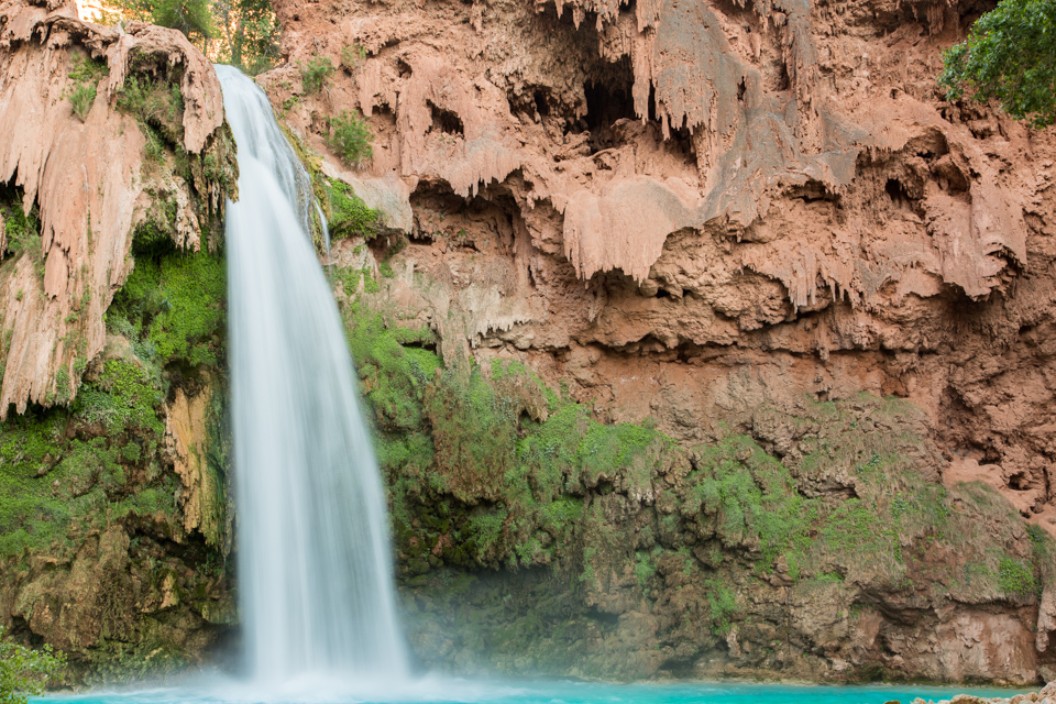 Flowing Rock in Grand Canyon, Arizona