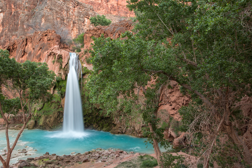Blue Pool in Grand Canyon, Arizona