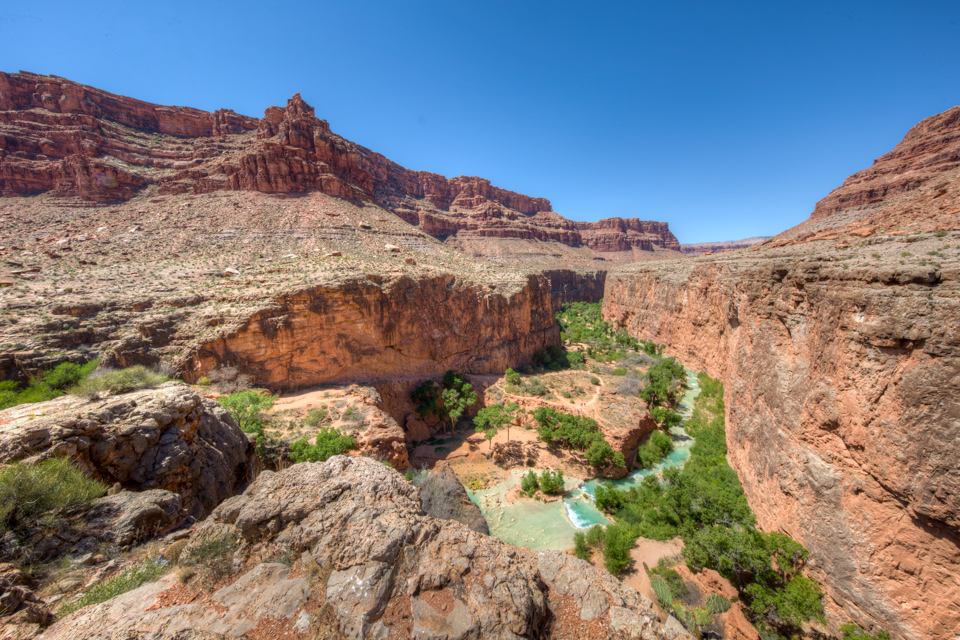 On Top of Havasu Canyon in Grand Canyon, Arizona