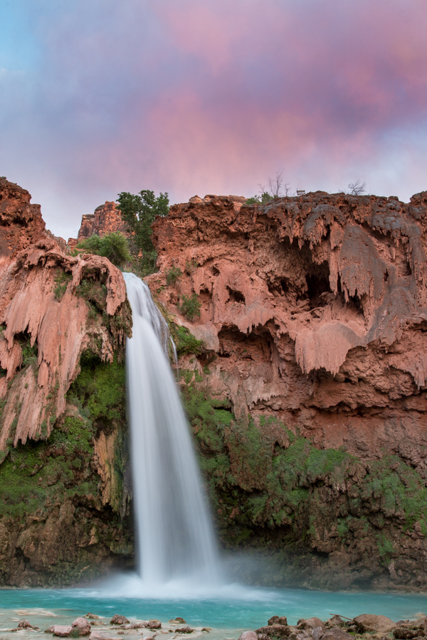 Falls Sunset in Grand Canyon, Arizona