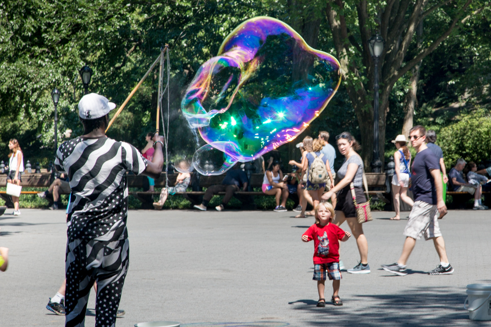 Big Bubble in New York, New York