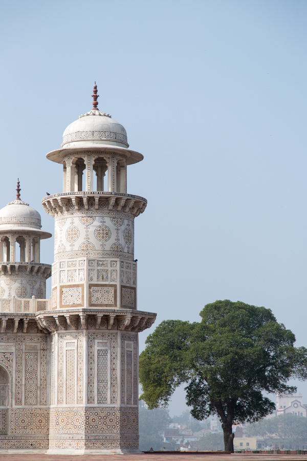 Marble Tower in Agra, India