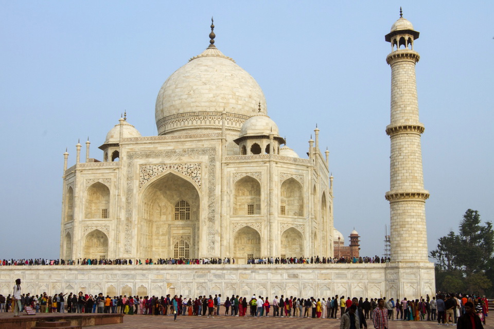 Taj Mahal in Agra, India