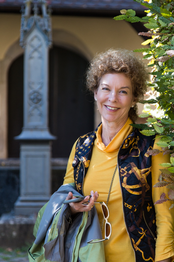 Virginia Ann in Germany in Tubingen, Germany