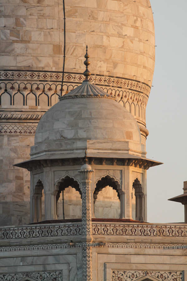 Taj Tower in Agra, India