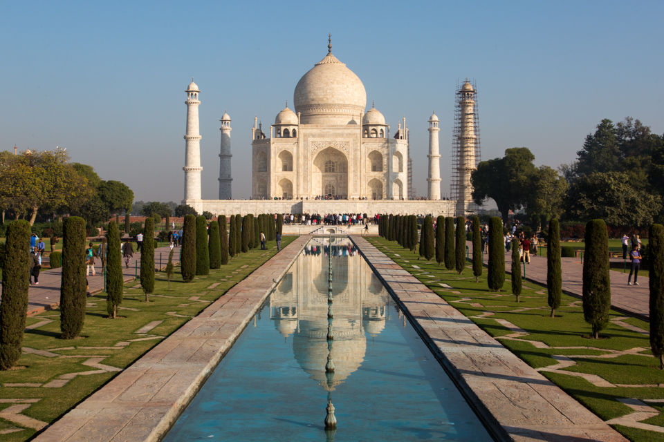 Reflection in Agra, India