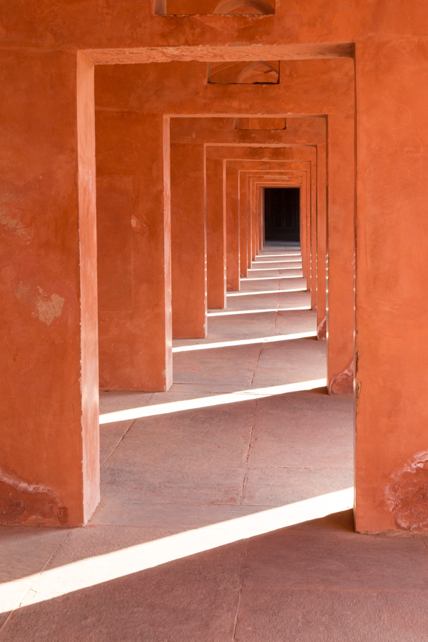 Sandstone Rooms in Agra, India