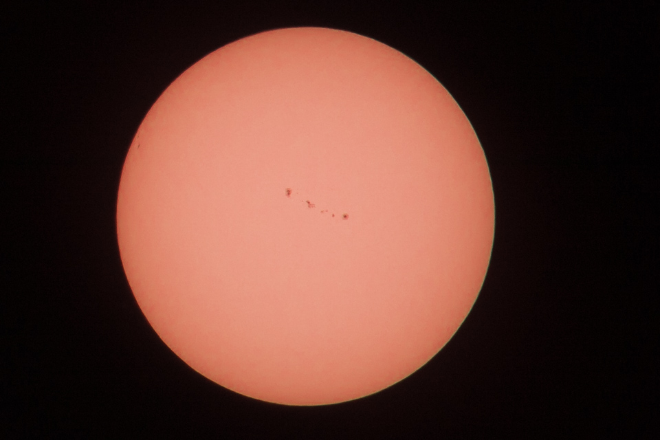 The Sun in Highlands, North Carolina