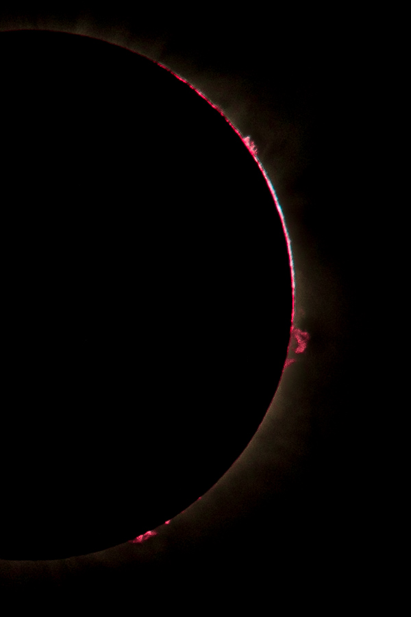 Solar Flare in Highlands, North Carolina