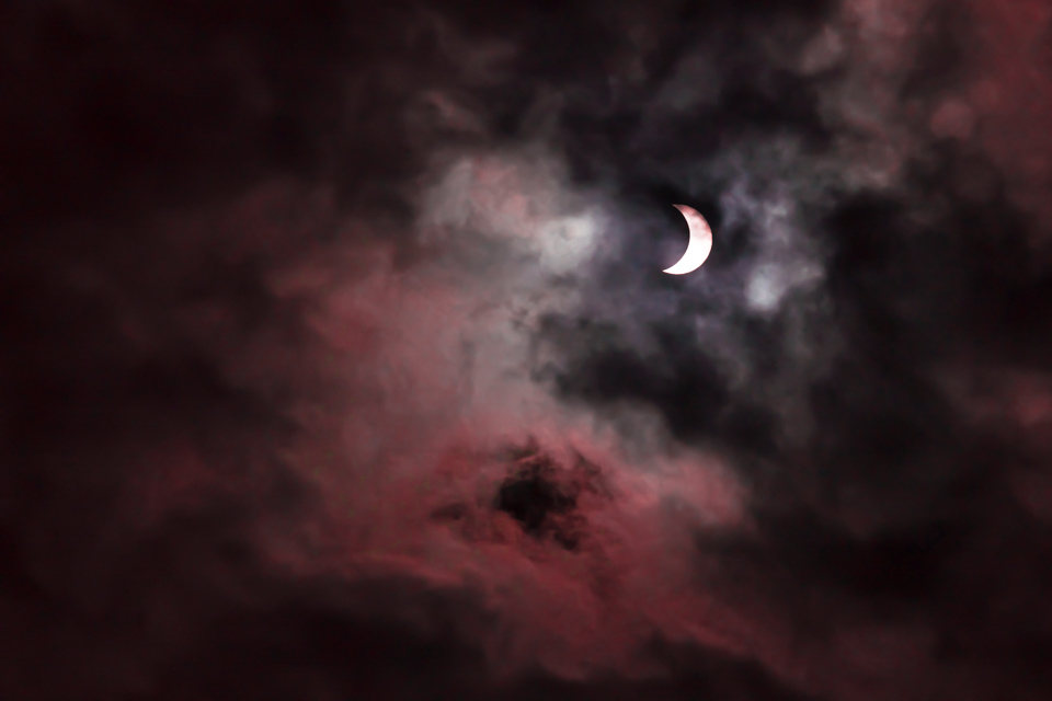 Red Clouds in Highlands, North Carolina