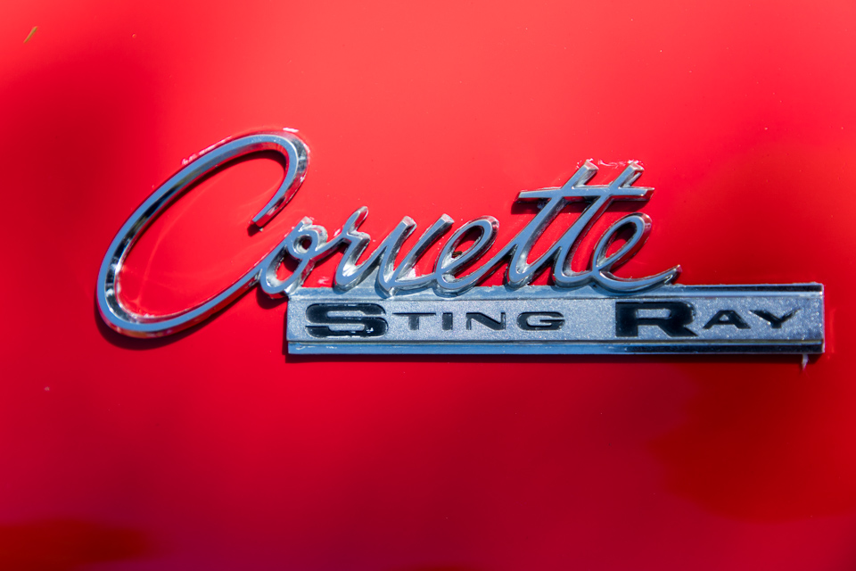 Corvette Badge in Highlands, North Carolina