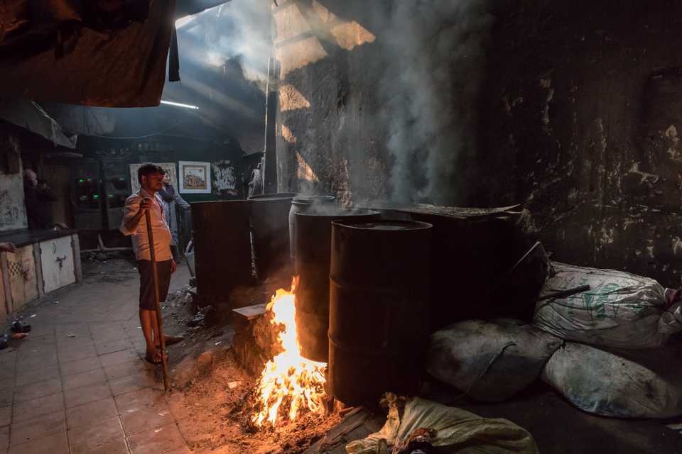 Hot Water in Mumbai, India