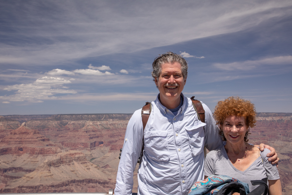 Grand View in Grand Canyon, Arizona