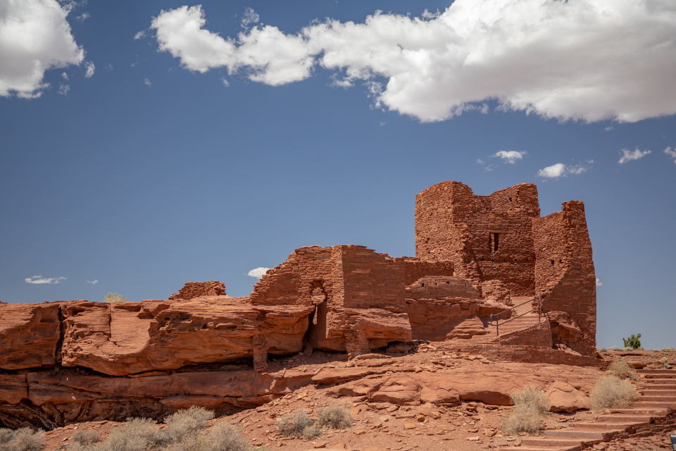 Wupatki National Monument in Flagstaff, Arizona