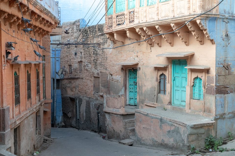 Colorful Alley in Jodphur, India