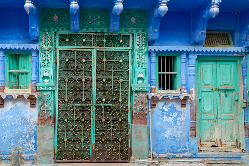 Green Gate in Jodphur, India
