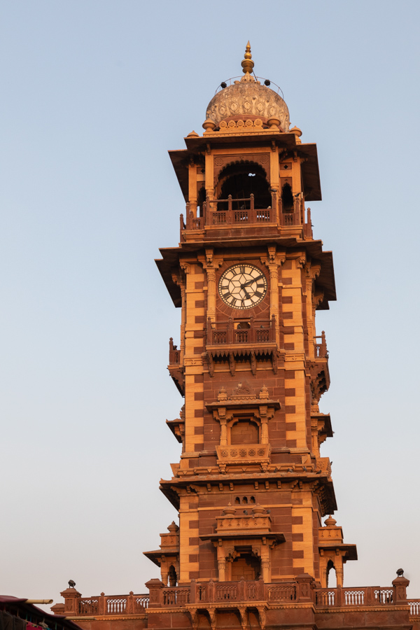 Clock Tower in Jodphur, India