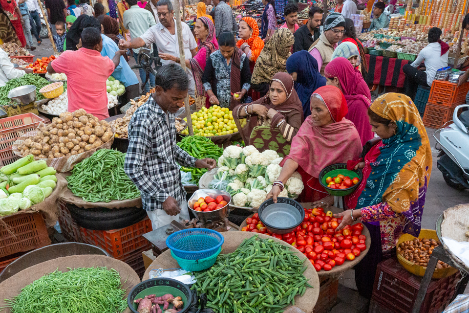Jodphur Market in Jodphur, India