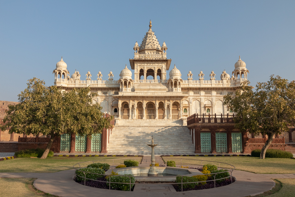 Jaswant Thada in Jodphur, India