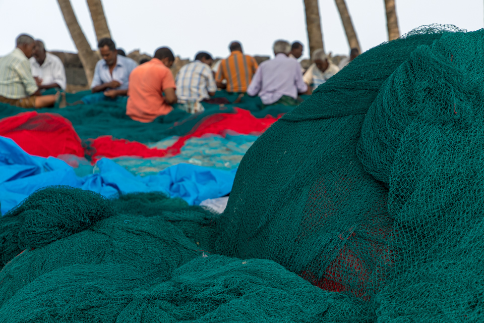 Fishing Nets in Cochin, India