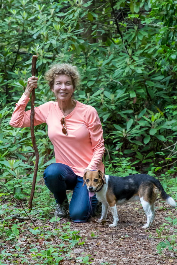 Girls on a Hike in Highlands, North Carolina
