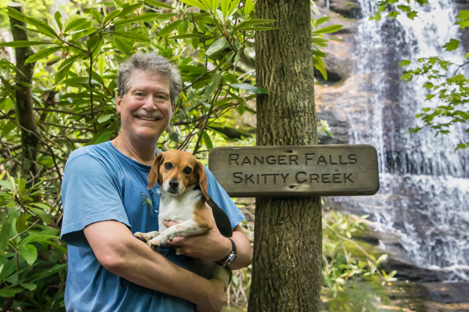 At the Falls in Highlands, North Carolina