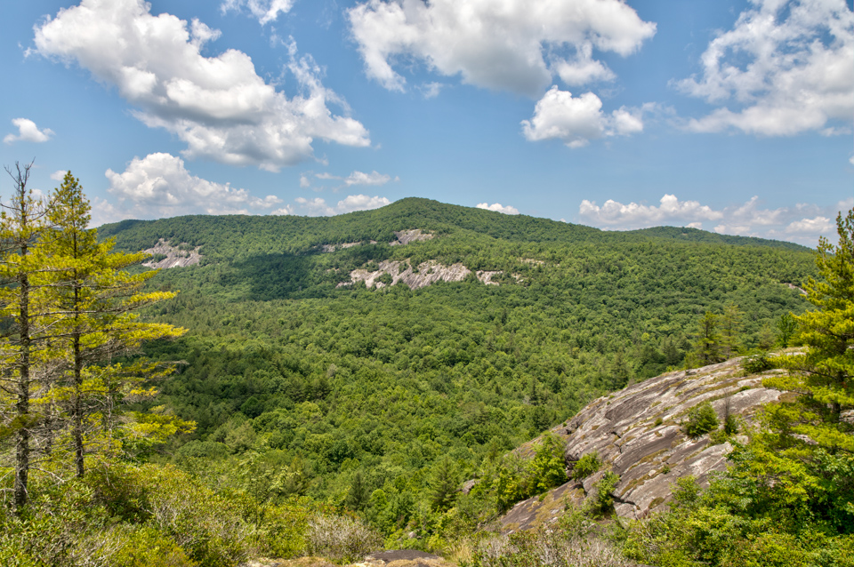 Panthertown Valley Forest in Highlands, North Carolina