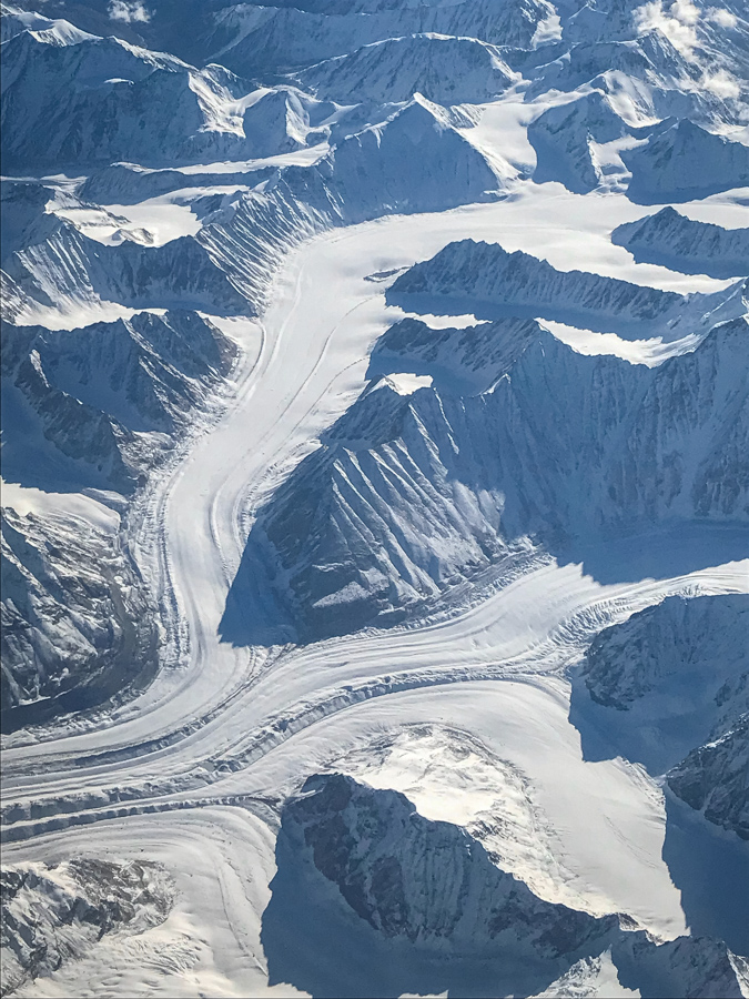 Ice Rivers in Leh, India