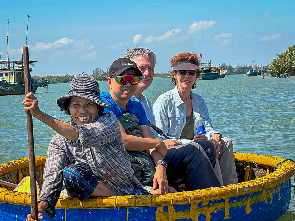Dingy Ride in Hoi An, Vietnam