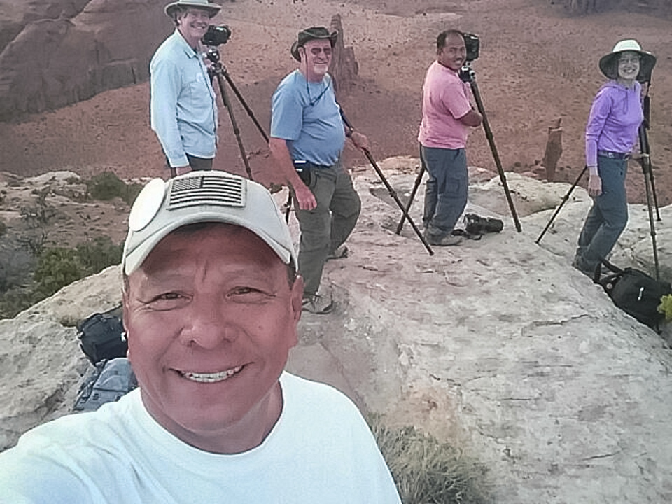 Workshop in Monument Valley, Arizona
