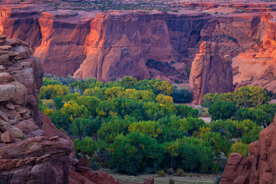 Tunnel Canyon in Chinle, Arizona