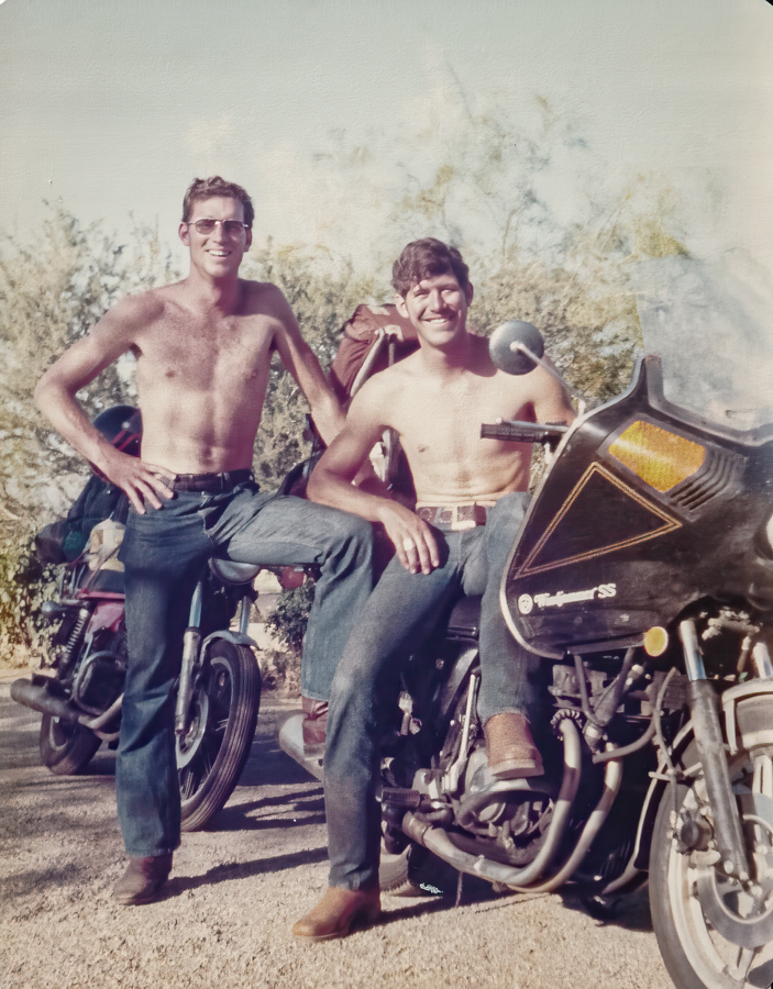 Tanning Riders in Paradise Valley, Arizona