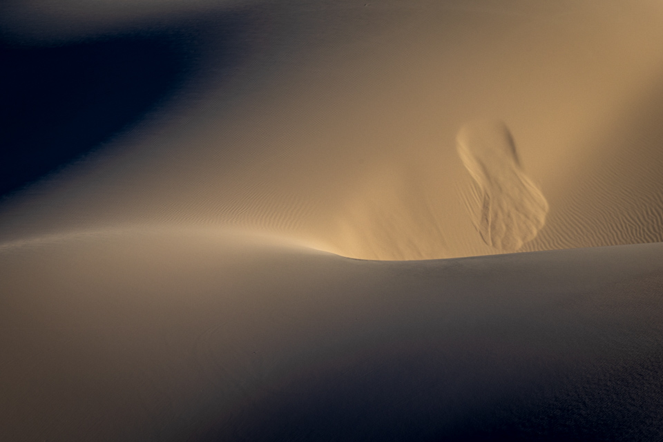 Giant Footstep in Death Valley, California