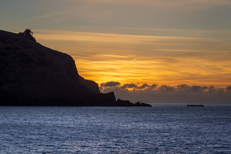 Early Port in Akoroa, New Zealand
