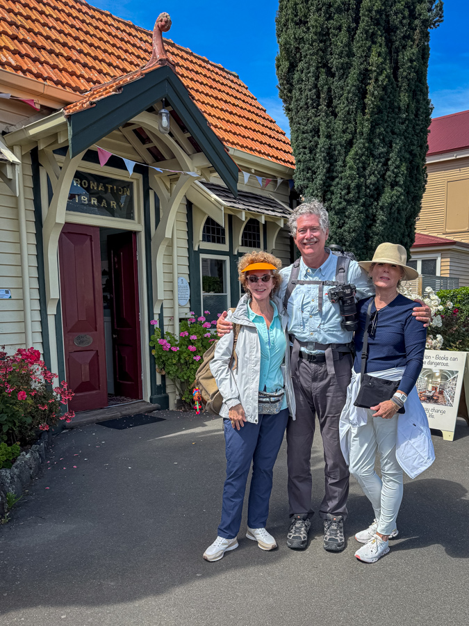 Searching for Library Cards in Akoroa, New Zealand