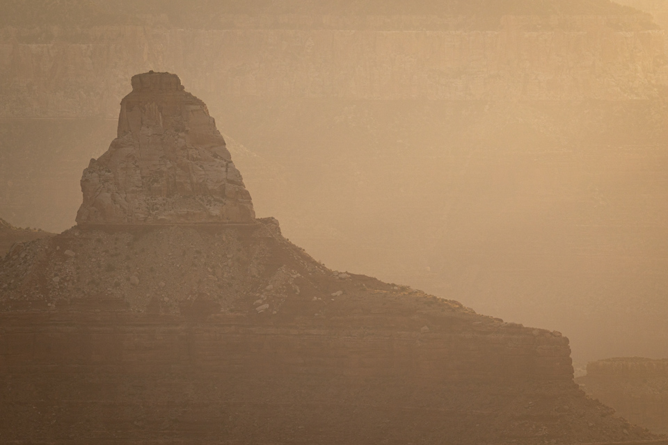 Morning Haze in Grand Canyon, Arizona