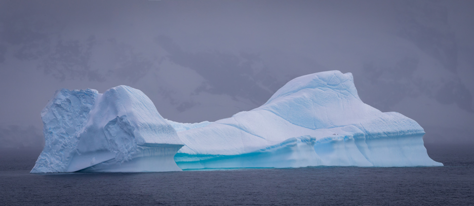 Iceberg Pano in Gerlache Strait, Antarctica