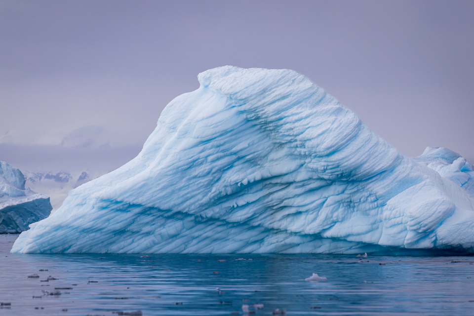 Paradise Ice in Paradise Bay, Antarctica