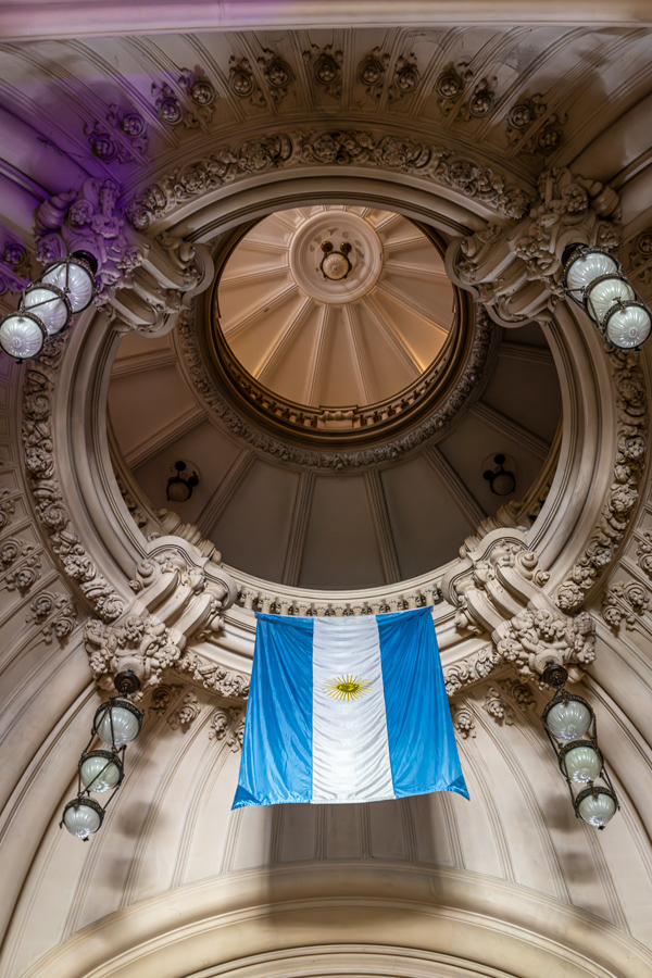 Palacio Barolo Dome in Buenos Aires, Argentina