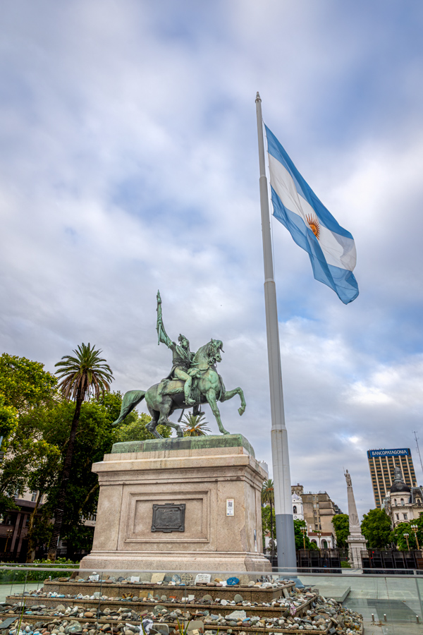 Plaza de Mayo in Buenos Aires, Argentina
