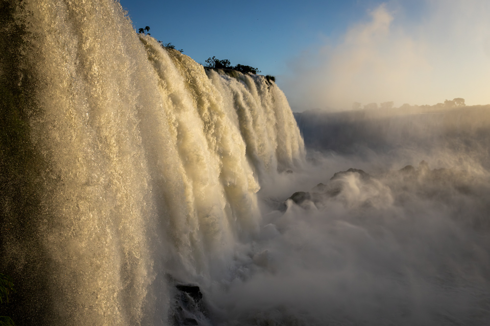 Golden Iguazu in Iguazu Falls, Brazil