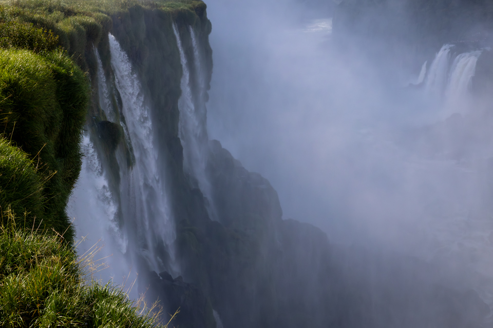 Feather Falls in Iguazu Falls, Argentina
