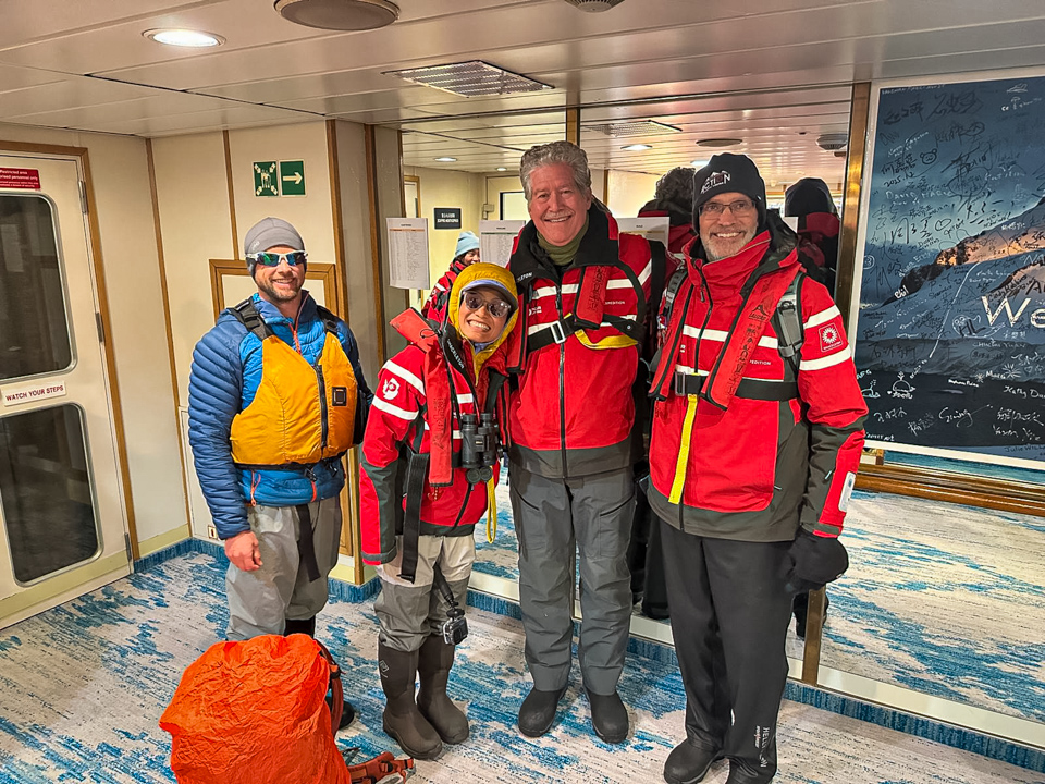 Ready for Adventure in Melchior Islands, Antarctica