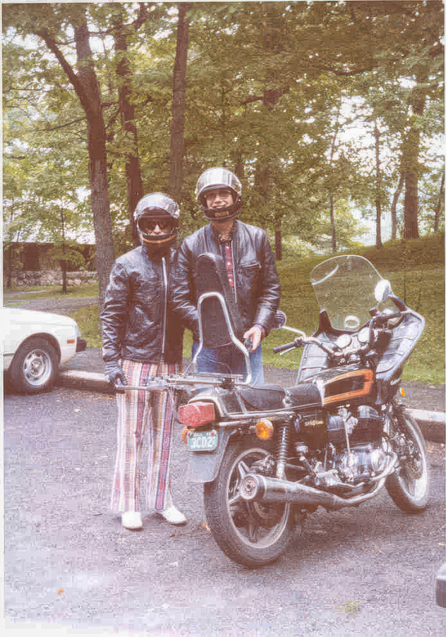 Motorcyclists in West Point, New York
