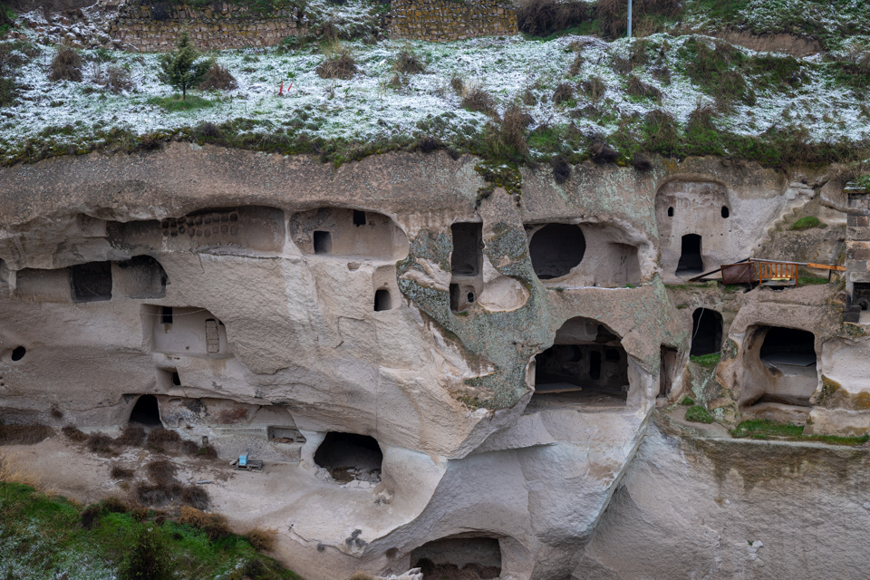Snow Caves in Cappadocia, Türkiye