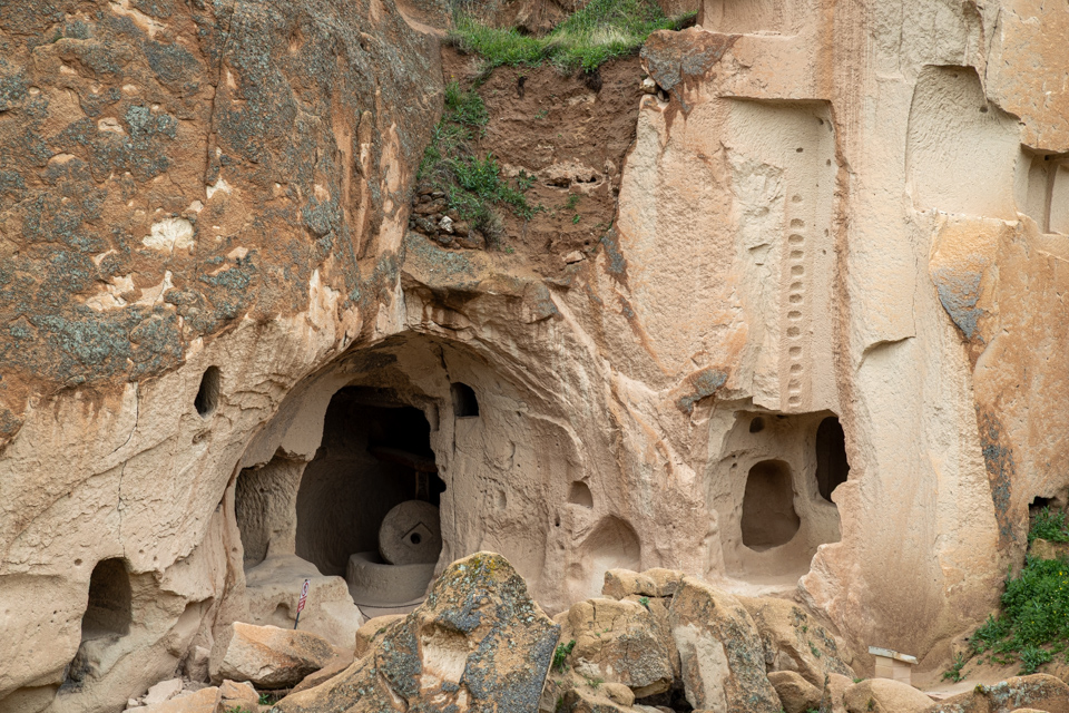 Zelve Open Air Museum in Cappadocia, Türkiye