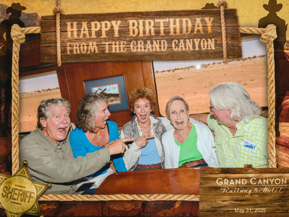 Birthday Fun in Winslow, Arizona