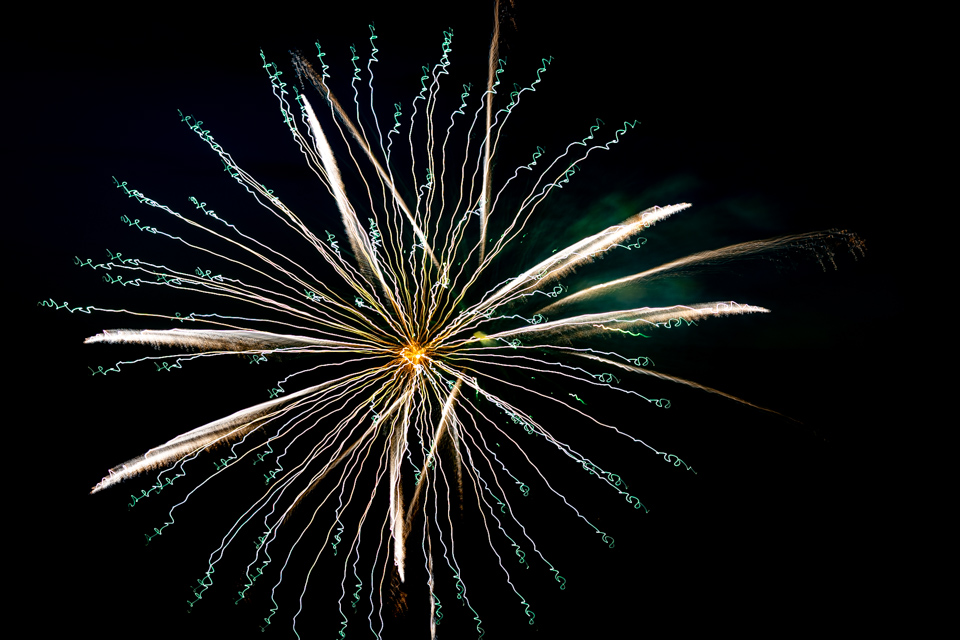 Bright Burst in Highlands, North Carolina