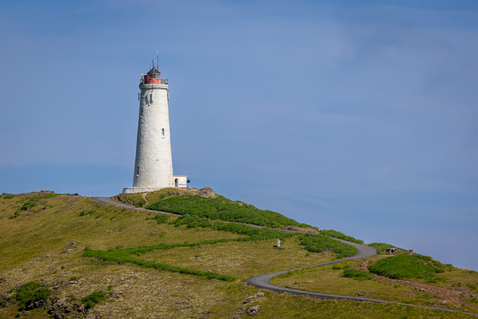 Reykjanes Lighthouse in Reykjavík, Iceland