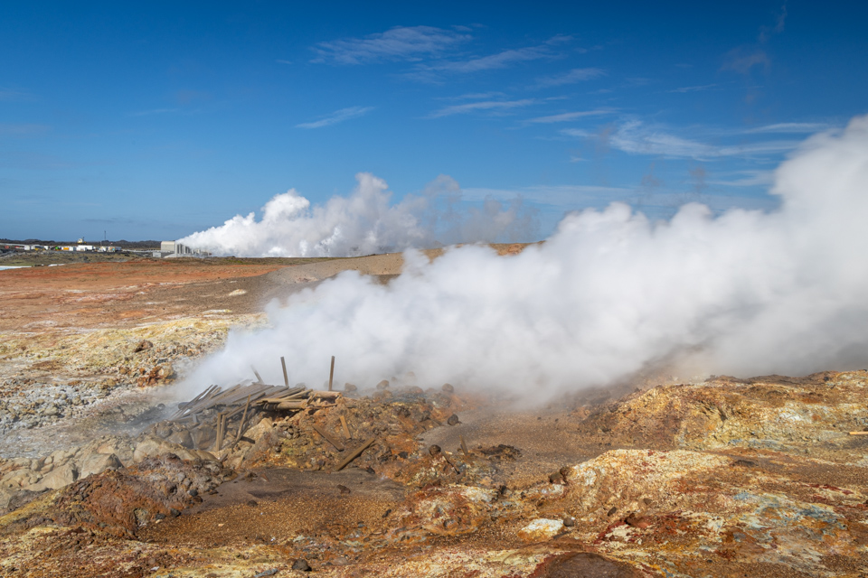 Gunnuhver in Reykjavík, Iceland